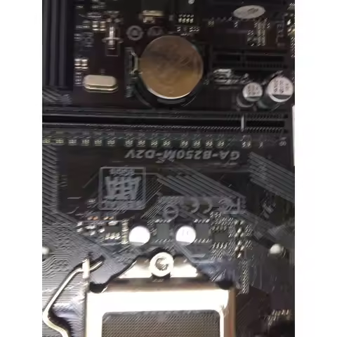 Used B250M-D2V Micro ATX Motherboard LGA1151 Support 6th 7th Gen Intel Core DDR4 RAM Desktop Mainboa
