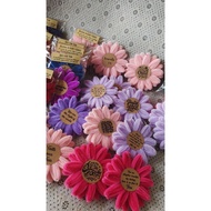Fuzzy Wire Flower Keychain for Girls – Handmade Cute & Colorful Keychain (10 PCS Set)