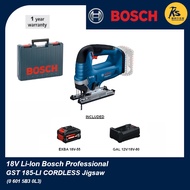 BOSCH 18V Cordless GST 185-LI Jigsaw Professional ( 0 601 5B3 0L3 )