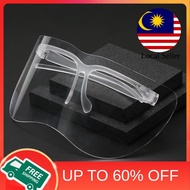 Face shield Adult face cover Oversized Exaggerated Visor Wrap Shield Men's and women's protective glasses, face shield