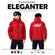 Custom DTF NURSE Jacket | Health Worker Health Worker Parachute Nursing Jacket for Men Wanita