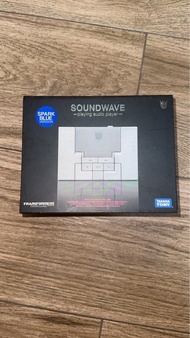TAKARA TOMY Transformers music label Soundwave playing audio player 音波 變形金剛 Mp3