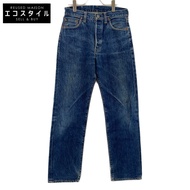 กางเกงยีนส์ Levi's 501XX Valencia Big E สีแดง ขอบเย็บตะเข็บ มือสอง ไซส์ 31