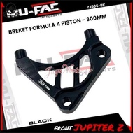Mufac Bracket Formula 4 Piston Caliper Jupiter Z Size 300Mm Zj505 Motorcycle Caliper Bracket - Sumov