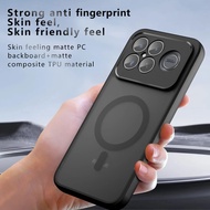 For Redmi K90 Pro Max magnetic Magnetic Acrylic Matte Case For Redmi K90 Pro Max Shockproof Transpar