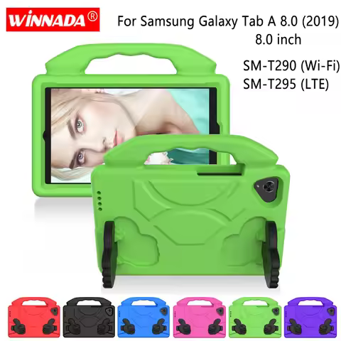 For Samsung SM-T290 case 8.0 inch T290 T295 EVA shockproof tablet Stand Coque Cover for Samsung Gala