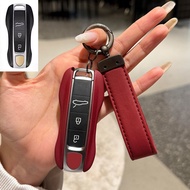 HOTnew✈สำหรับพอร์ช Panamera Macan 718 Taycan 911 Cayman Boxster 9Ya เกราะป้องกัน971หนังรถยนต์อุปกรณ์