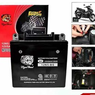 ✸❣™Tiger Head BLACK Motorcycle Battery (12N5-BS) (12N6.5-BS) (12N7A-BS) (12N7L-BS)