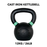 ลูกตุ้ม CAST IRON KETTLEBELL (เหล็กหล่อ) เกรดสุงสุด 12KG / 26LB