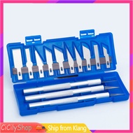 13PCS Precision Cutter Set Exacto Hand Tool Set Paper Cut Carving Knife Tools Kit Cutter Blade DIY R