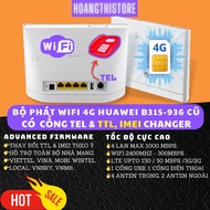 Old 4G 3G SIM WIFI transmitter with Tel port HUAWEI B315s-936. Passenger car fish boat. Router TTL I