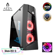 AZZA  Mid Tower Tempered Glass RGB Gaming Computer Case Blaze 231G – Black