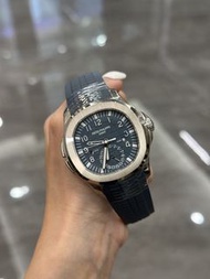2026/05 NEW✨全新 PATEK PHILIPPE 百達翡麗 AQUANAUT PP 5164G  5164G-001 藍色手雷