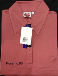 เสื้อแตงโมคอปก สีRoseหรือสีกะปิ(no.66)เสื้อแตงโมแท้100% เสื้อแตงโมคอปกSui-ka เสื้อยืดคอปกแตงโม