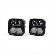 Light-emitting diode all-terrain grille light sturdyduty aluminum alloy compatible with front grille