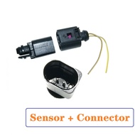 8Z0820535 For Audi A3 A4 A6 VW Ambient Outside Temperature Sensor + Pigtail Connector 1J0973702,8ZO8