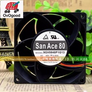 (((Professional Fan)⭐⭐⭐Brand New Sanyo 9GV0848P1G13 8038 48V 0.84A 4 Wire pwm Temperature Control Ad