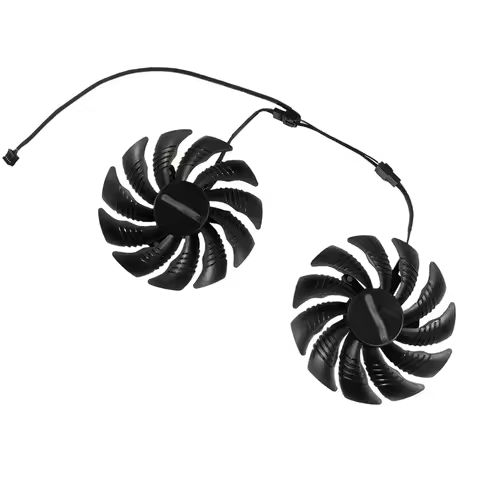GPU Cooler,Video Card Fan,For GIGABYTE 2060 6GB 1660S,For GIGABYTE RX 5500xt 5600xt WINDFORCE,2Pcs/S