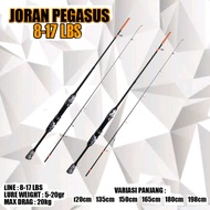 Joran Spining Ajiro Pegasus 8-17lb Max drag 10kg Joran Pancing Joran Tegek Spinning