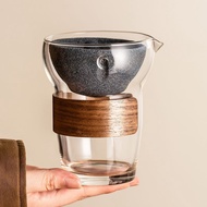 Xiaoqinggan Glass Tea Set Tea Brewing Cup Constant Temperature Brewing Pot Tea Strainer Tea Water Cu