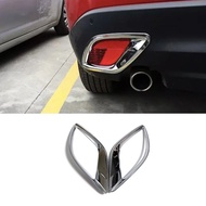 aihei สำหรับ Mazda Cx-5 Cx5 2012/13/14/15/16 Abs Chrome กันชน Reflector ไฟตัดหมอกด้านหลังกรอบฝาครอบอ