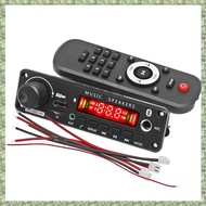 (C Z G L) Remote Control Included 2x75W Bluetooth 5.0 Audio Amplifier DC8-26V 2-5A Mini Stereo AMP w