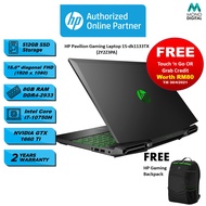 HP Pavilion Gaming Laptop 15-dk1133TX - i7-10750H/ 15.6" FHD/ 8 GB/ 512 GB SSD/ GTX 1660Ti/ WIN 10 (2Y2Z3PA) [Free Gaming Backpack(6EU56AA)]