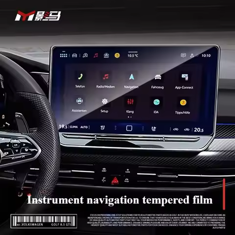 Fit For Volkswagen Golf 8/8.5 Center control screen film GTI/rline/pro tempered interior protective 