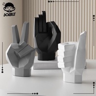 [ Gesture Statue Decoration Hand Gesture Statue for Bedroom Cabinet