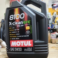 MOTUL 5w40 8100 X-clean EFE 100%Synthetic SP (5L)