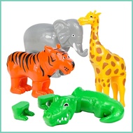 Animal Toys for Kids 5-7 Magnetic Animal Building Blocks Little Animals Figures Small Animal Toys An