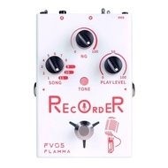 FLAMMA FV05 Recorder Vocal Guitar Effects Pedal 70 Minutes Recording Capacity Noise Gate & Reverb Ef