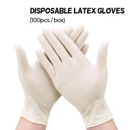 SG 100pcs Disposable Nitrile Gloves No Powder-S/M/L/XL Size