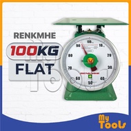 RENKMHE | BM SERIES 10KG 50KG 150KG Mechanical Weighing Scale Dial Spring Flat Top / Timbang Berat S