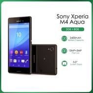 Sony Xperia M4 Aqua Dual E2363 Original Unlocked Android Single Sim 5.0 inch 13MP 8GB Wi-Fi 4G Phones