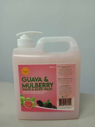 Tidings Guava and Mulberry Hand and Body Soap pump 1000ml