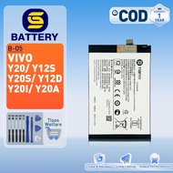 Battery Bateri Compatible For VIVO Y12S / Y12D / Y20A / Y20 /Y20i /Y20S  B-O5  5000mAh