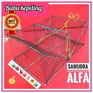 BUBU JEBAKAN KEPITING (KAWAT TEBAL) / PERANGKAP KEPITING 2 PINTU / JEBAKAN KEPITING / JARING IKAN