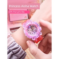 jam tangan jam tangan perempuan waterproof jam tangan perempuan murah Princess Elsa Children's Watch