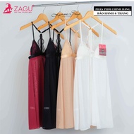 ZAGU DL003 Sexy front mesh nightgown