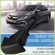 [J X Q K] 2Pcs Car Front Windscreen Washer Nozzle Jet 76810-T9J-H01 for  City 2015-2020 Hood Windscr