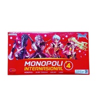 Board Game Vintage Family Game Fun Family Toys Monopoly 4 in 1 Monopoly Gaveno 4in1 Dice Nice