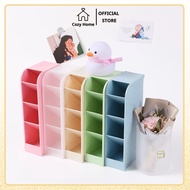 COZY DECOR 4-compartment Multi-Color Plug-in Pen Case for Study Desk