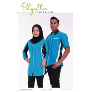 (FC 1093) LADY MR2 BAJU KORPORAT READY STOCK | UNIFORM CORPORATE MR2 | CORPORATE SHIRT FORMAL DESIGN