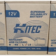 NS40ZL /NS 40ZL/ 40B19L/ NS40 HITEC MF CAR BATTERY KERETA BATERI *Installation Service at Seri Kemba