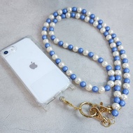 雙色智能手機肩帶（藍）