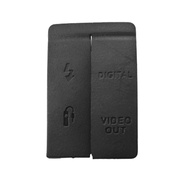 1set B/HDMI-compatible DC IN/VIDEO OUT Rubber Door Boom Cover For Canon EOS 5D 6D 7D Mark II / 5D2 / 5D3 1100D 70D Camer