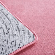 Living Room I9EK Coral Fleece Floor Mat Carpet Coffee Table Blanket Bedside Children's Bedroom Crawl