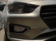 Front Bumper Fog Lamp Frame Fog Light Fog Lamp Cover Hood Garnish For Hyundai Verna Reina 2017 2018 