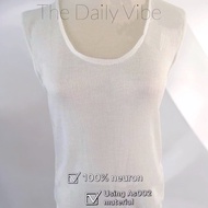 Japan anions negative ions singlet 负离子内搭 护身 baju dalaman  Nefful as002 inner wear/ t-shirt top Neffu